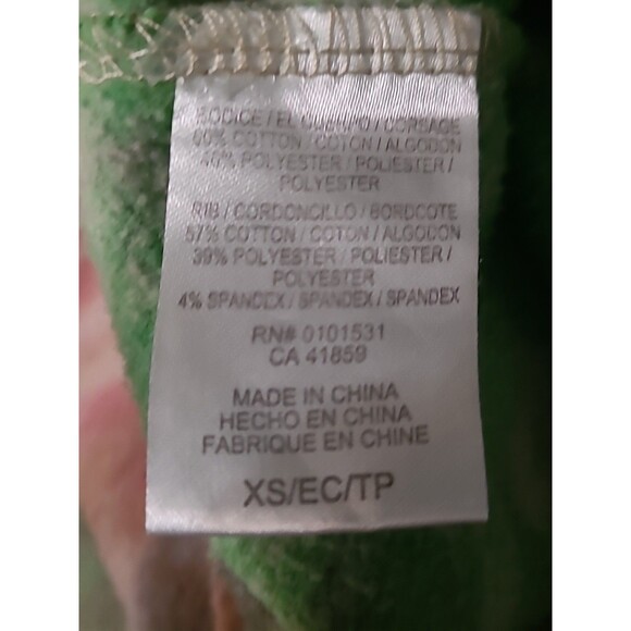 Grateful Dead Women's Crewneck Sweatshirt Forever Bear Tie Dye Green Brown Sz XS - Picture 10 of 10